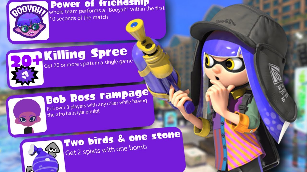 What if Splatoon 3 had Achievements?