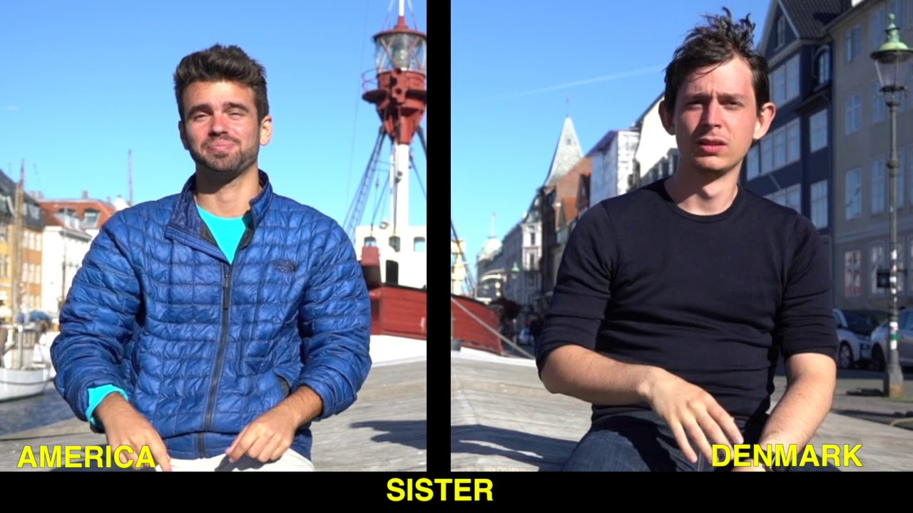 Danish Sign Language V.S. American Sign Language (49 Words)