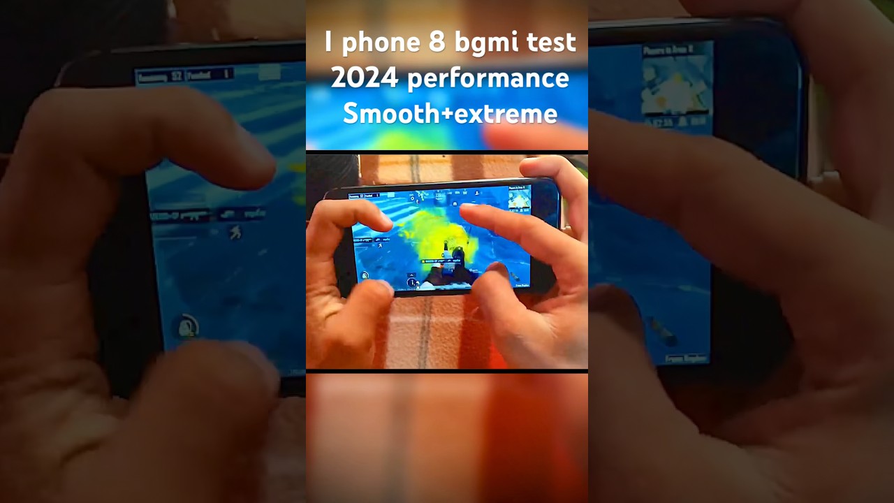 IPHONE 8 BGMI TEST IN 2024🔥 