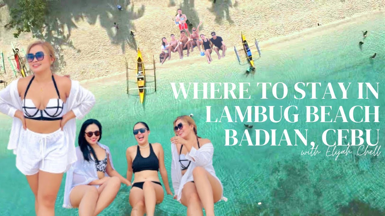 Best beach front hostel in Lambug Beach, Badian Cebu! Post-birthday surprise, South of Cebu trips