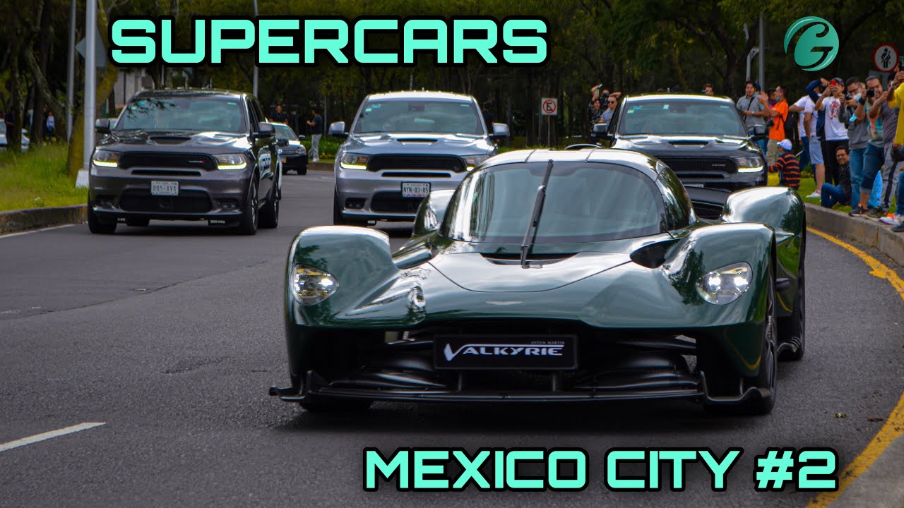 SUPERCARS IN MEXICO CITY #2 (Valkyrie, One-77, LaFerrari, SF90 & more)