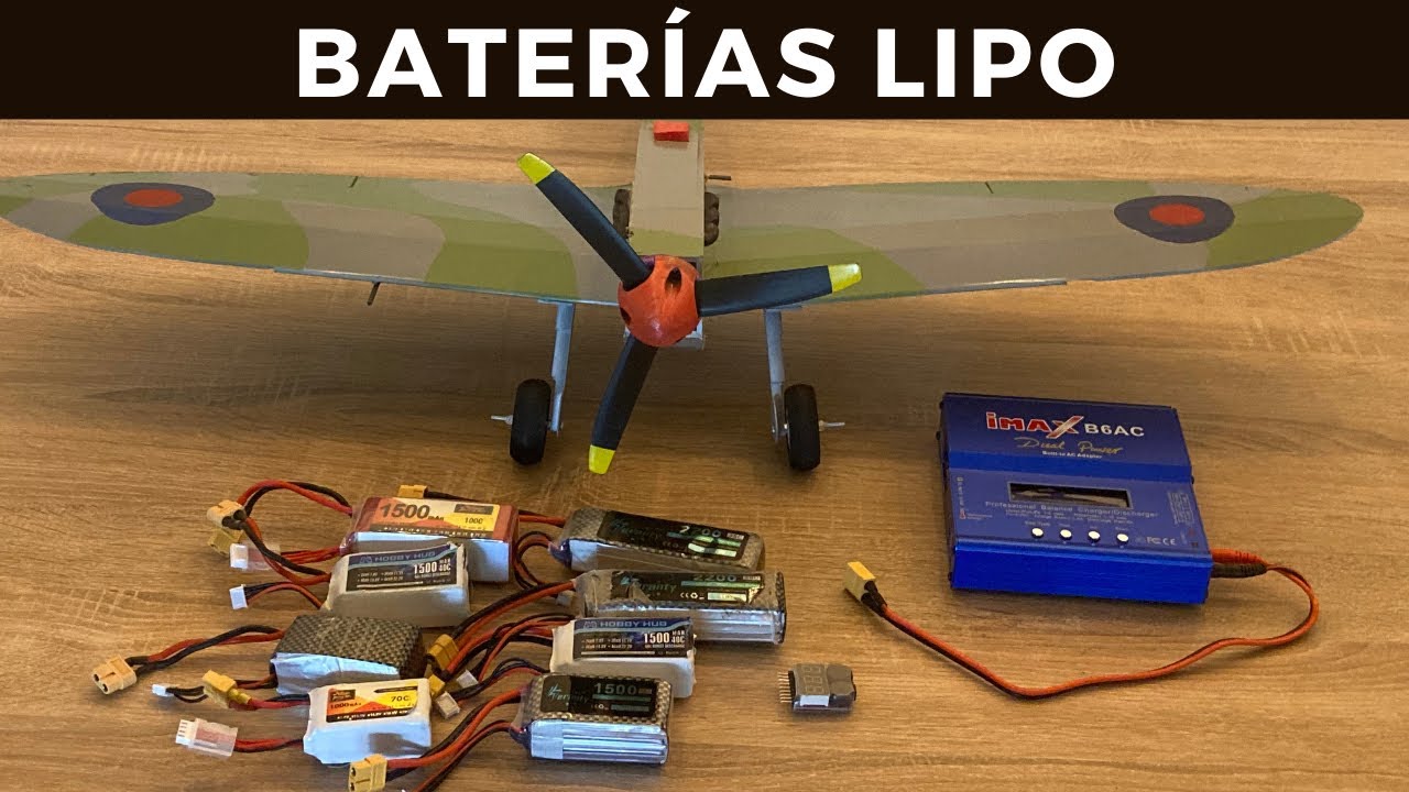 Baterías LiPo - Consejos para principiantes: carga, uso y almacenaje