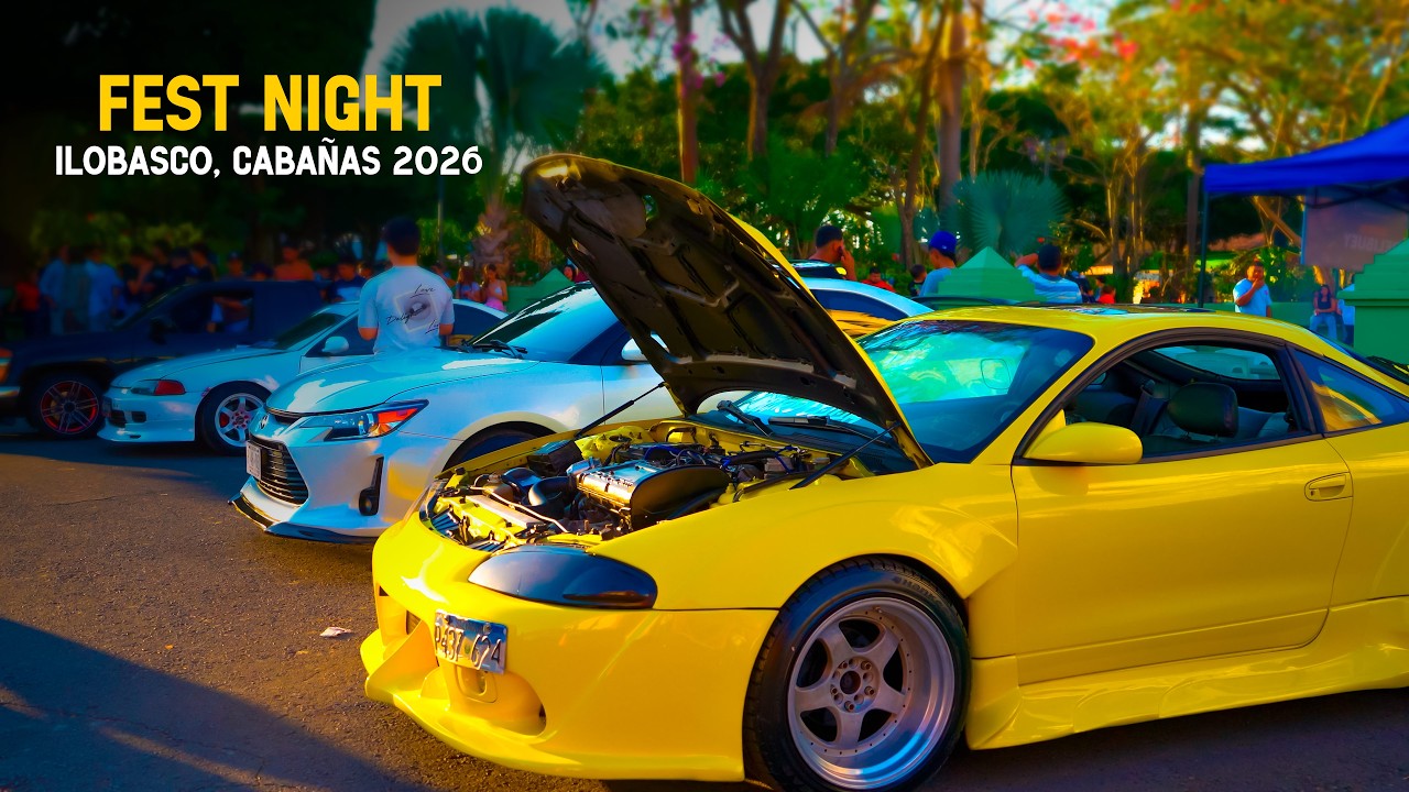 Fest Night 2026, Ilobasco, Cabañas  - Car Show