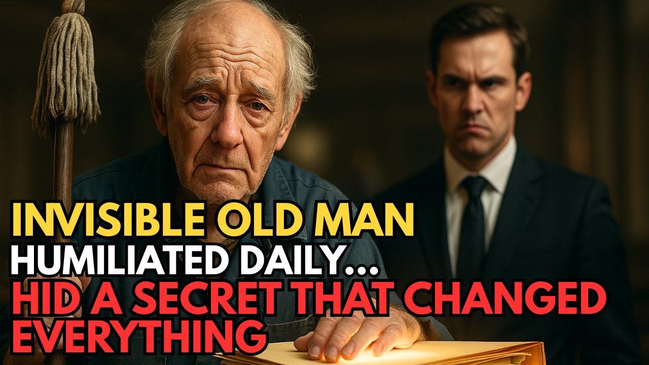 “The Janitor Everyone Mocked… Until His Secret Shook the Courtroom”
