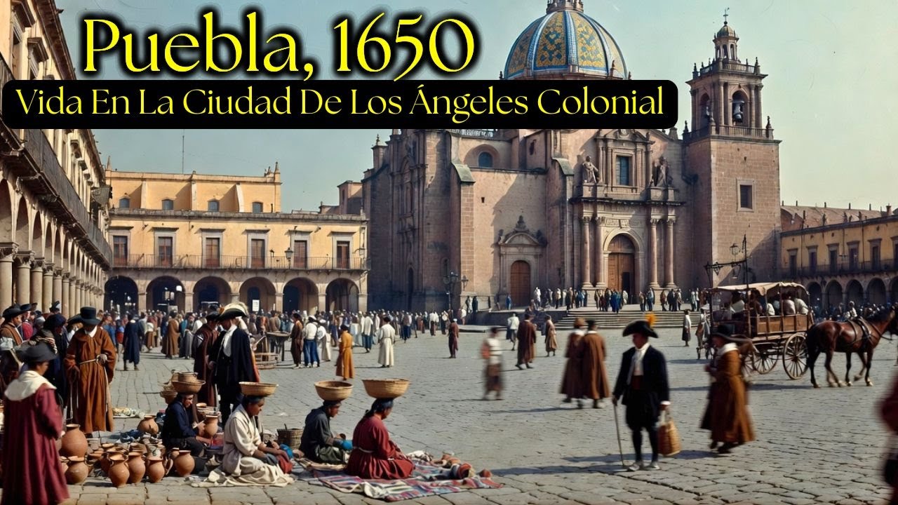Un Día En Puebla, 1650 Vida En La Ciudad De Los Ángeles Colonial