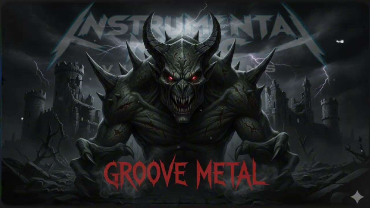 Aggressive Groove Metal - Instrumental Motivation Music 🎧🎸⚡🔥