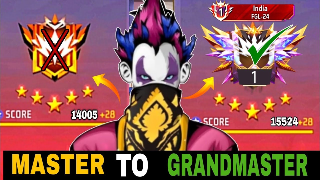 Finally Grandmaster Done | How To Push Grandmaster | Grandmaster Lobby garena- free fire #rankpush