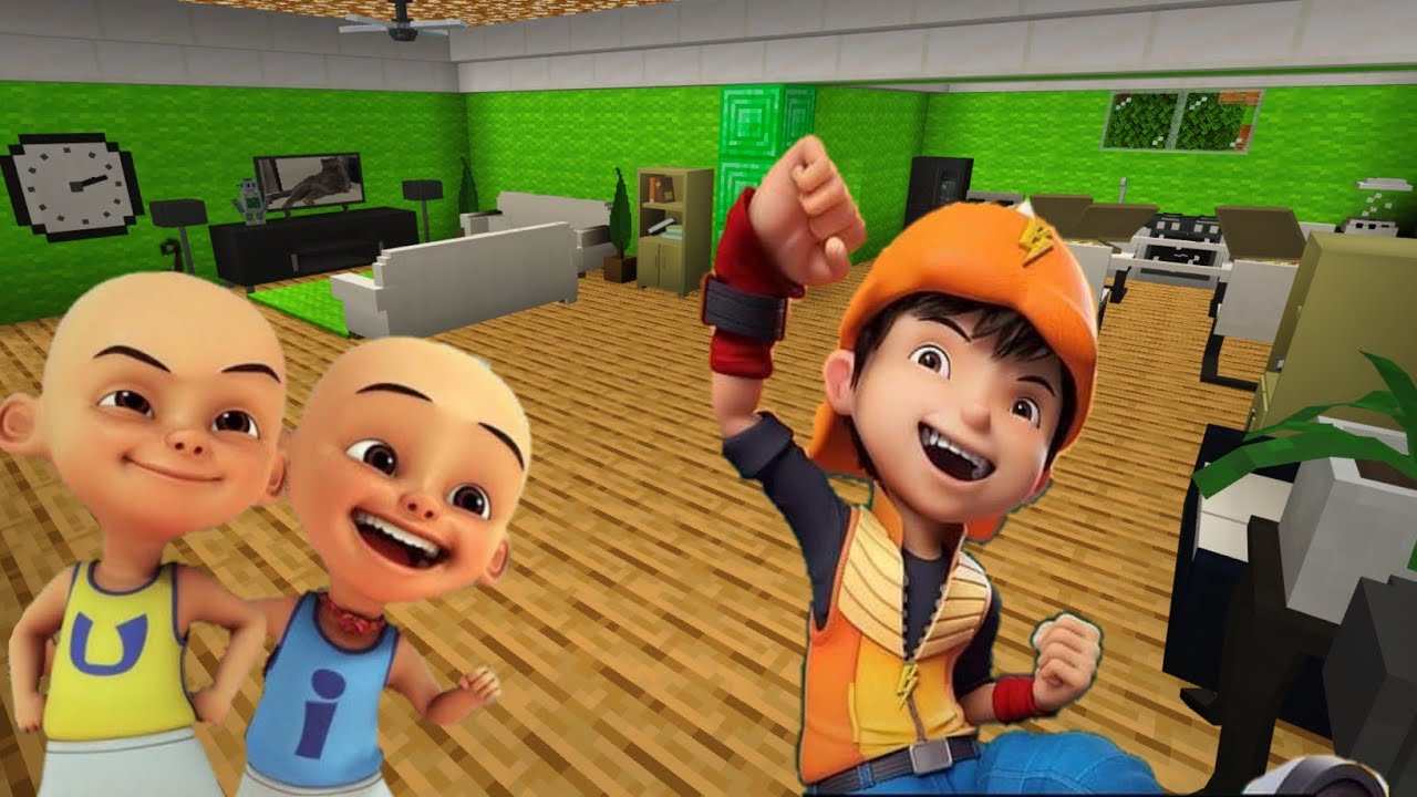 Boboiboy dan Upin Ipin Mendekorasi Rumah!!