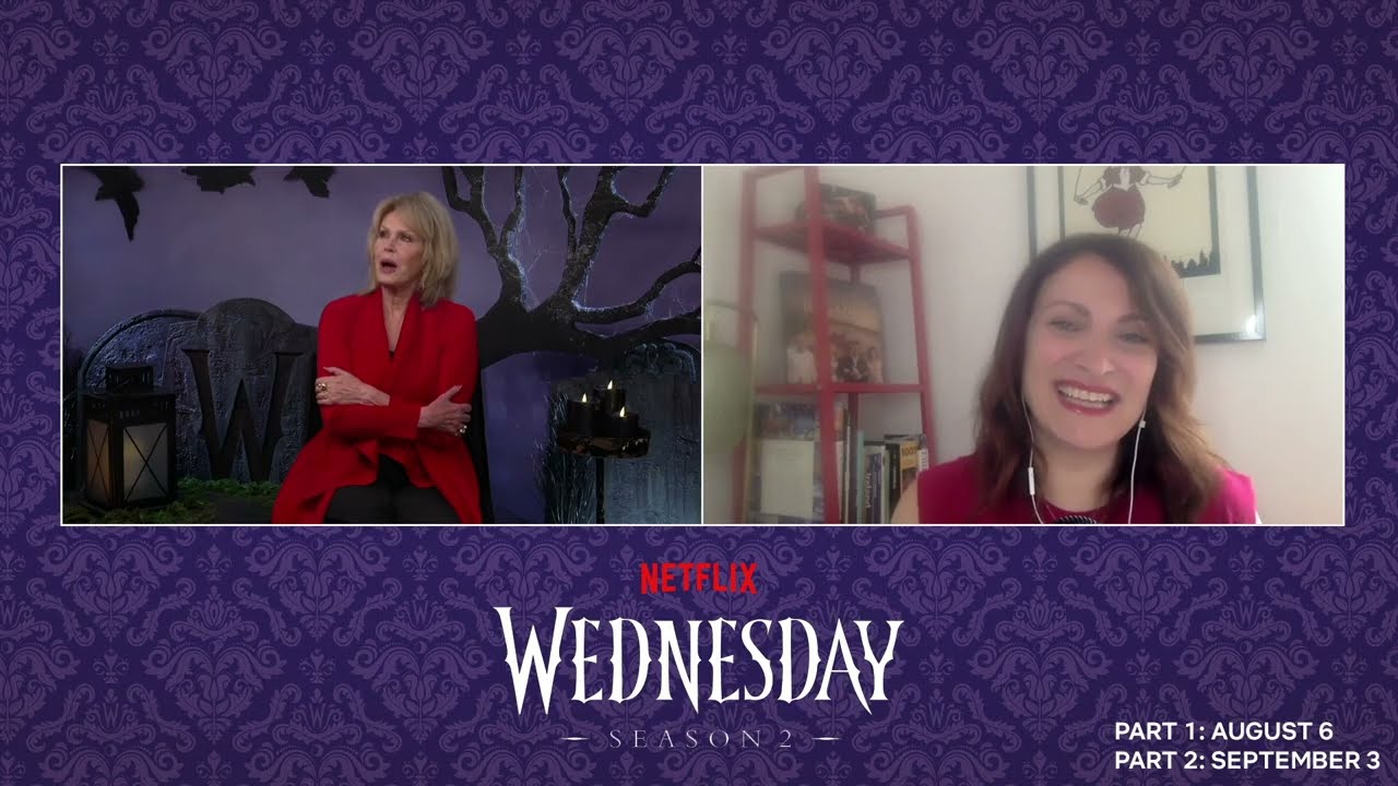 Wednesday S2 Interview: Joanna Lumley 