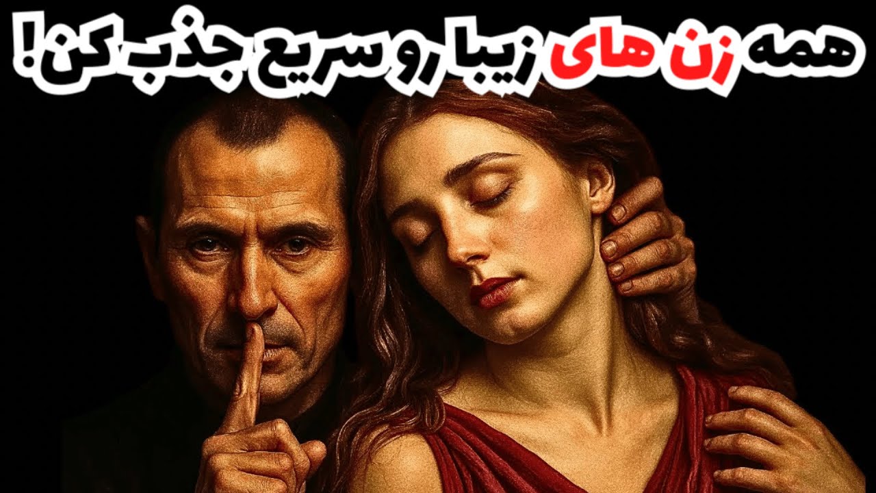 هر زن زیبایی رو سریع جذب خودت کن! - ترفند های مخفی ماکیاولی