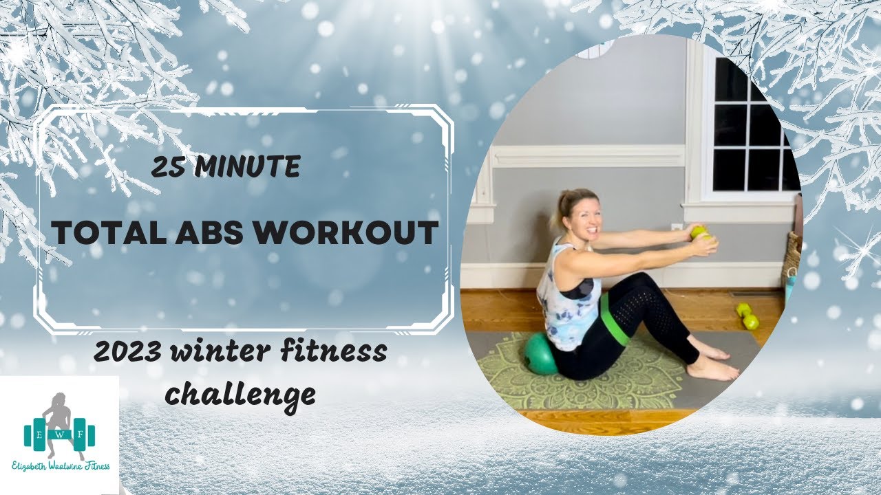 Barre Core Workout / 25 Minute All Abs