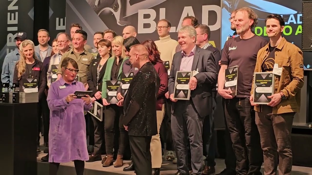 KNIFE CONTEST AT IWA 2025 // Blade Demo Area Outdoor Classics  // And the Winner is...