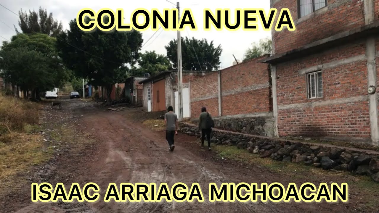 CAMINANDO EN ISAAC ARRIAGA MICHOACAN