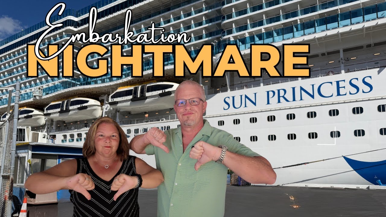 Love Boat Dreams CRASHED 😱 Our Chaotic First Day on Sun Princess