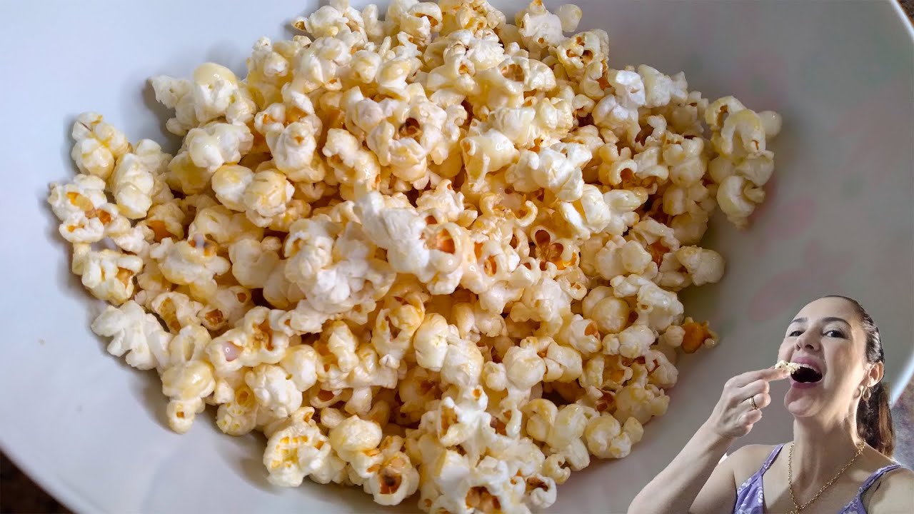 🍿Pipoca Doce Caramelizada: Receita Fácil e Rápida para Fazer em Casa!