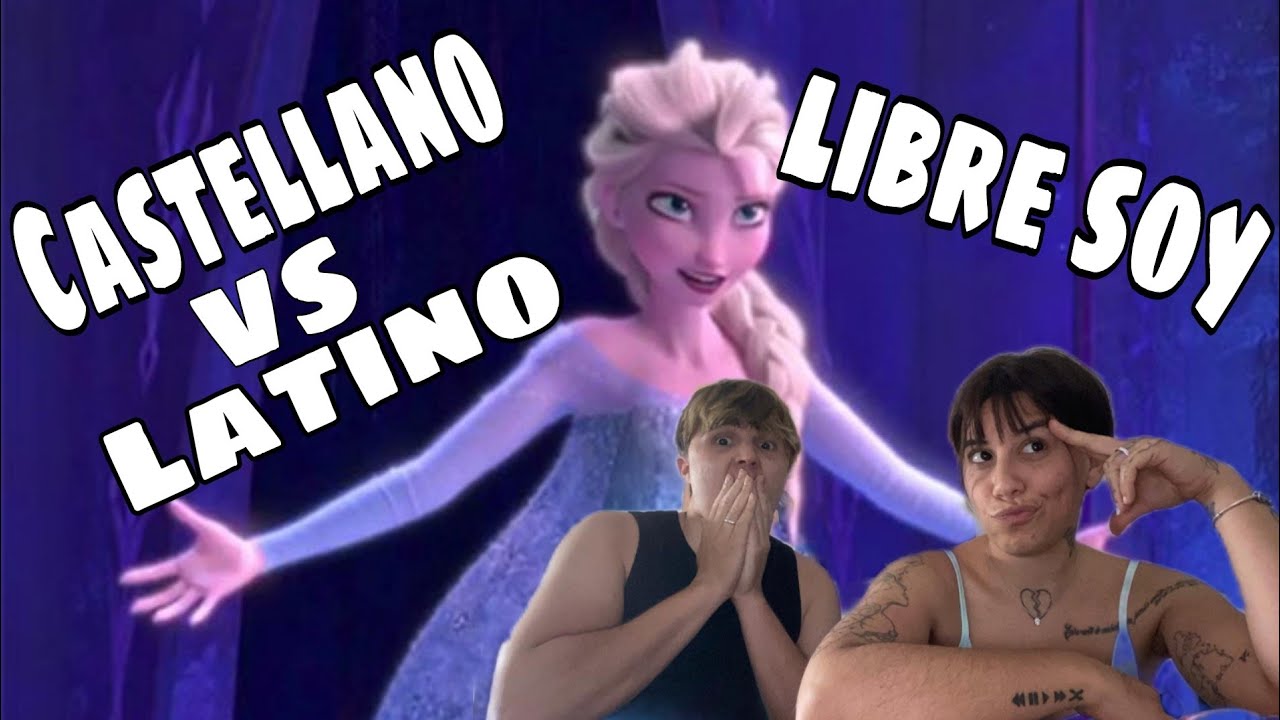 ESPAÑOLES REACCIONAN A FROZEN 