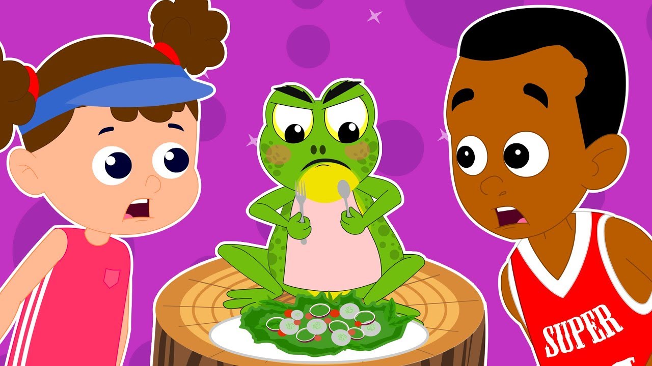 Eu Vi Um Sapo | Rimas Em Português | Rimas De Berçário | I Saw A Frog
