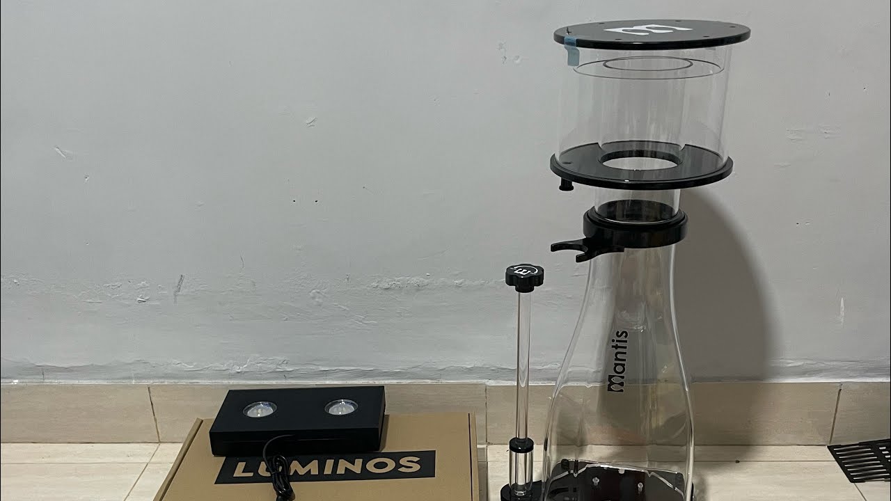 Unboxing protein skimmer mantis tornado-180 and Luminos cree HD #reef #reeftank #mantis