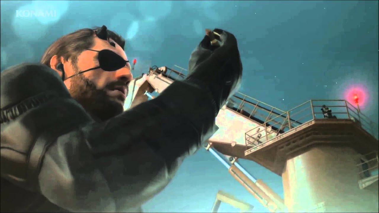 Metal gear solid how big boss lights a cigar