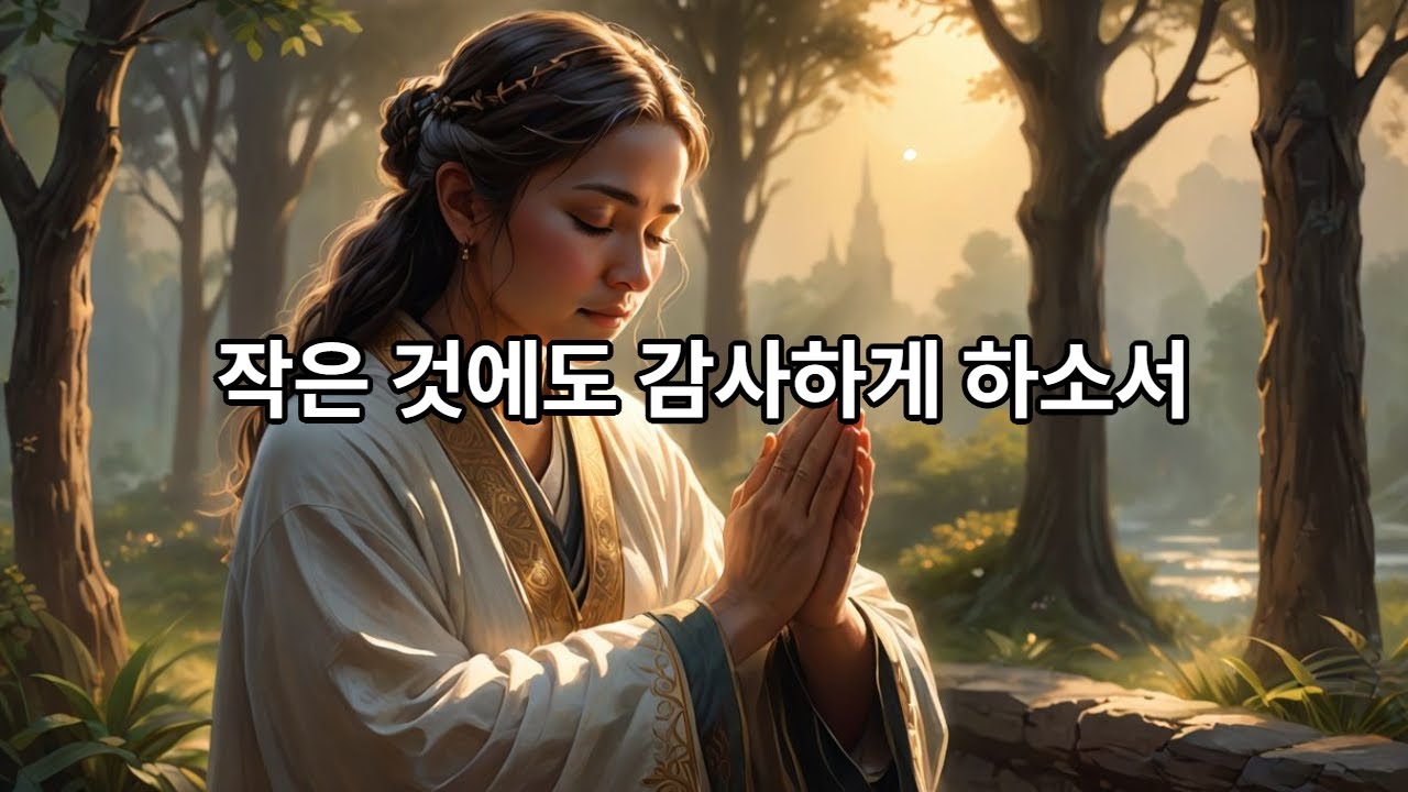 작은 것에도 감사하게 하소서/복음성가