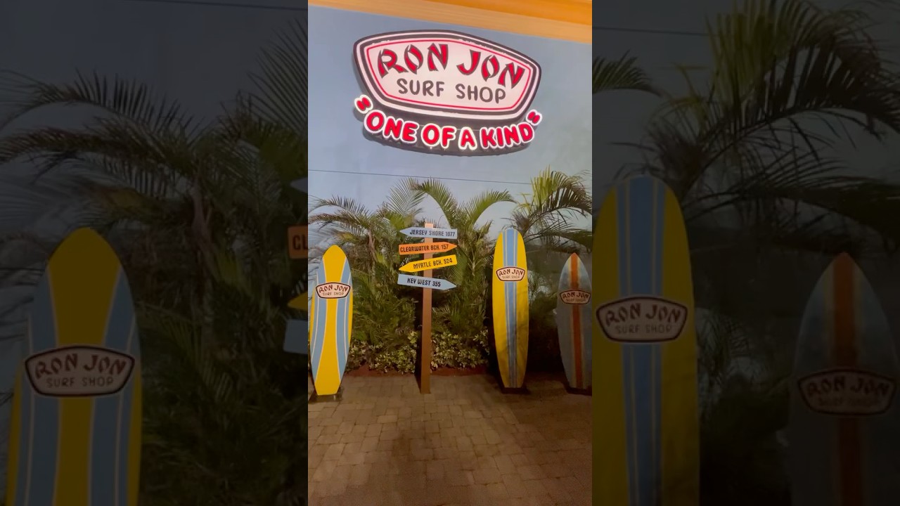Ron Jon Surf shop | Things to do in Cocoa Beach Cocoa Beach Florida | best surf shop in world