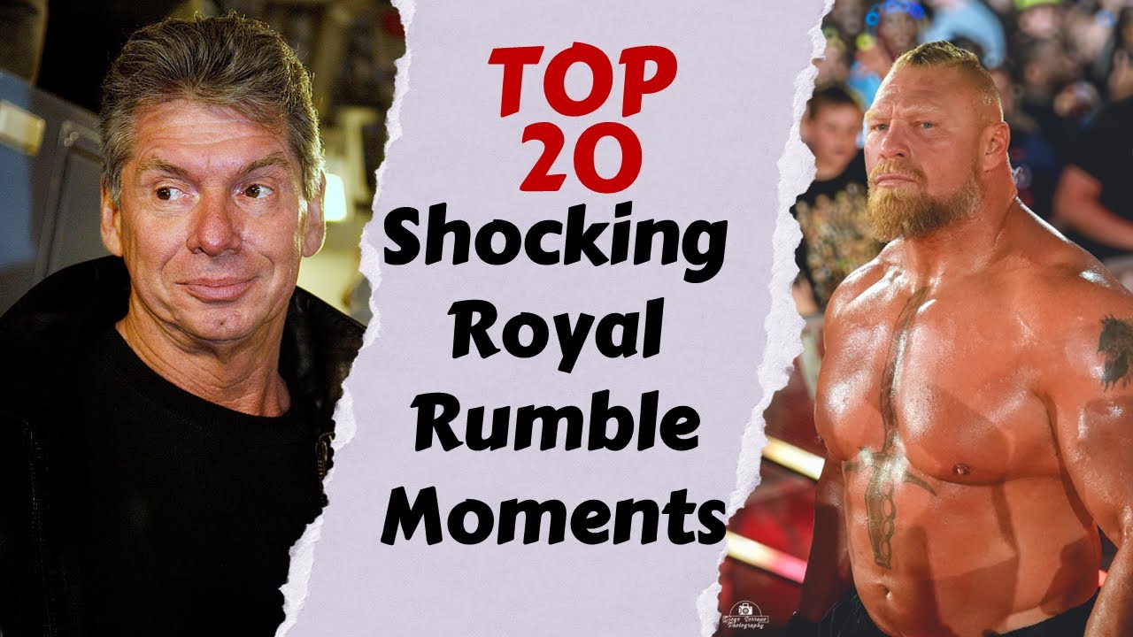 Top 20 Shocking Royal Rumble Moments That Left WWE Fans Speechless! 🤯