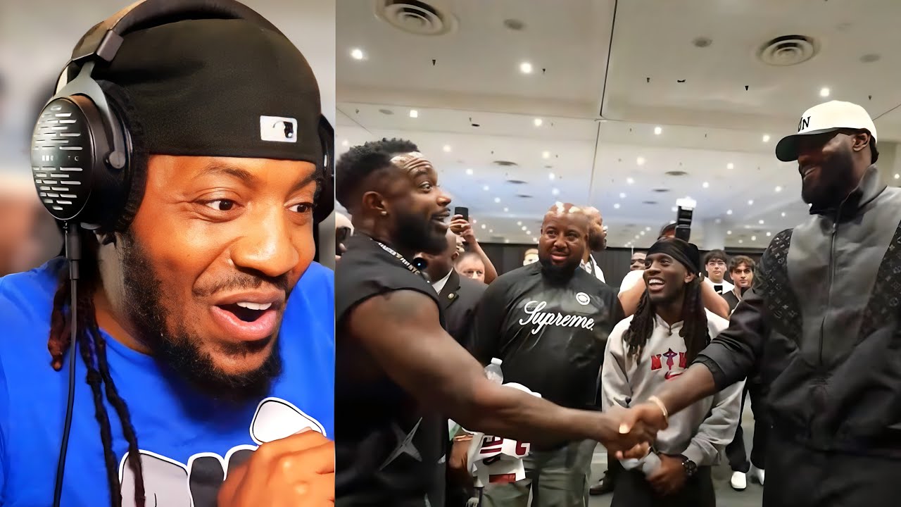 CASH NASTY FINALLY MET LEBRON! *HE CRIED