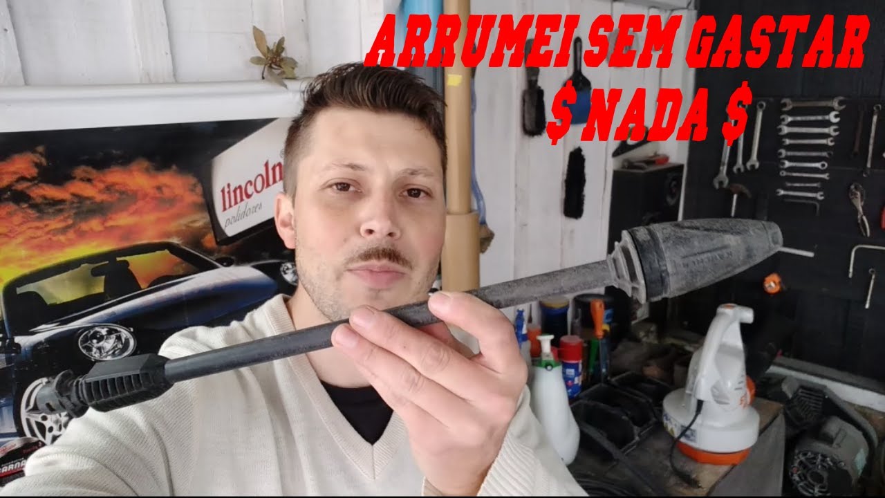 BICO TURBO KARCHER COM DEFEITO - ARRUME SEM GASTAR NADA.