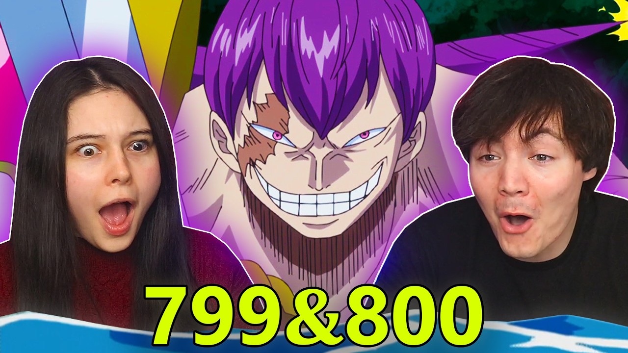 GEAR 4 LUFFY VS CRACKER!!! 👒 One Piece Ep 799 & 800 REACTION & REVIEW