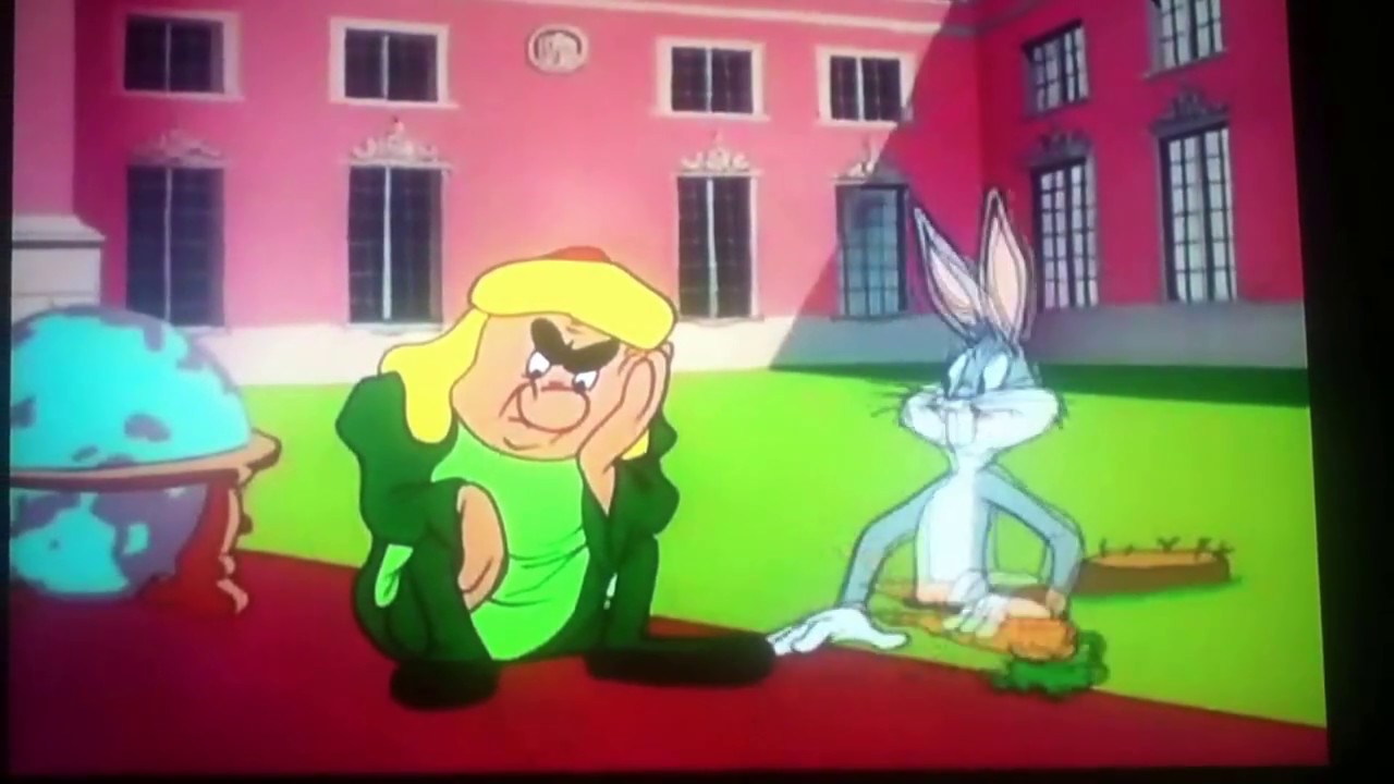 Flat Earth in Cartoons (Bugs Bunny)