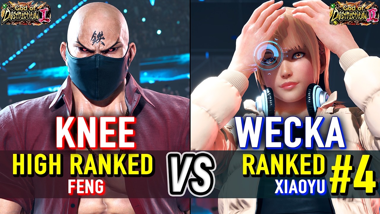 T8 🔥 KNEE (Feng) vs WECKA (#4 Ranked Xiaoyu) 🔥 Tekken 8 High Level Gameplay