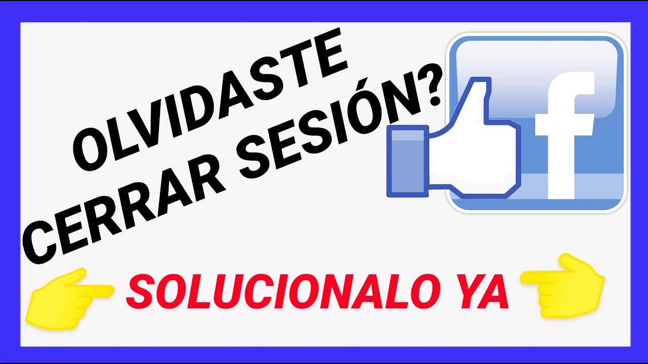 COMO CERRAR todas SESIONES de FACEBOOK desde el CELULAR 2020 ⚡️