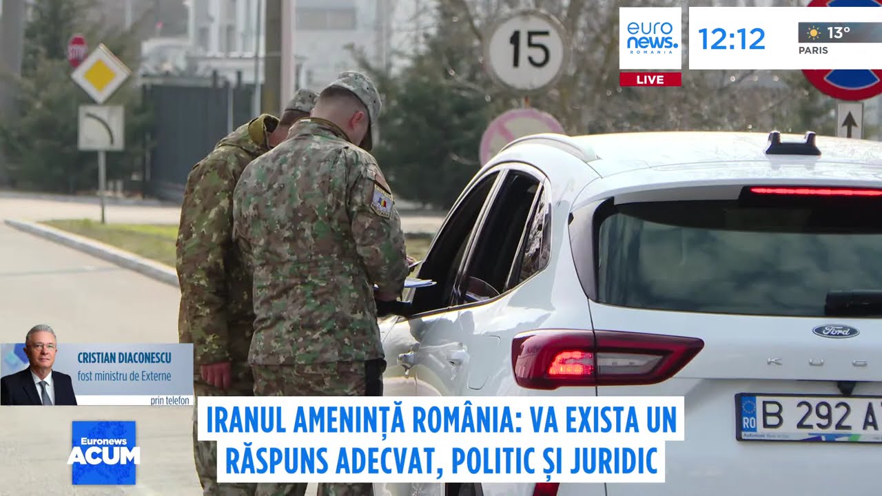 Diaconescu: Amenințările Iranului la adresa României urmăresc slăbirea solidarității cu partenerii