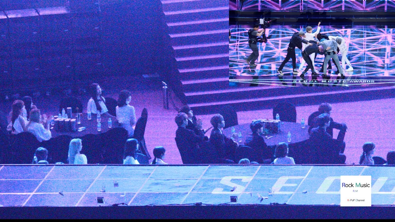 TWICE, GFRIEND,IZ*ONE,Wanna One REACTION TO BTS FAKE LOVE [4K]@190115