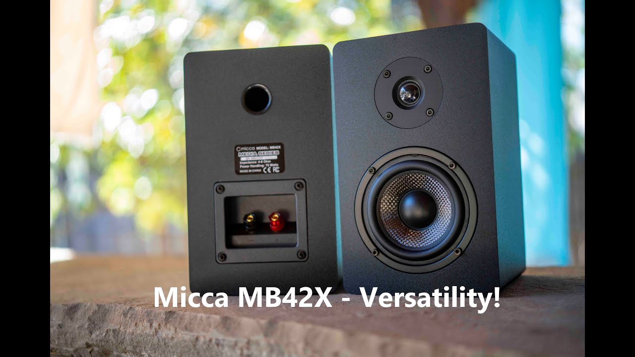 Micca MB42X Review - Have Speaker, Will Travel!