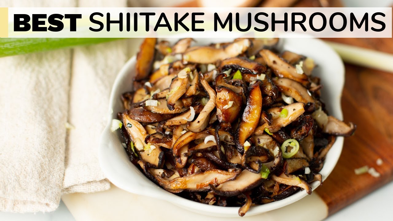 PRZEPIS NA GRZYBY SHIITAKE | jak przyrządzić grzyby shiitake