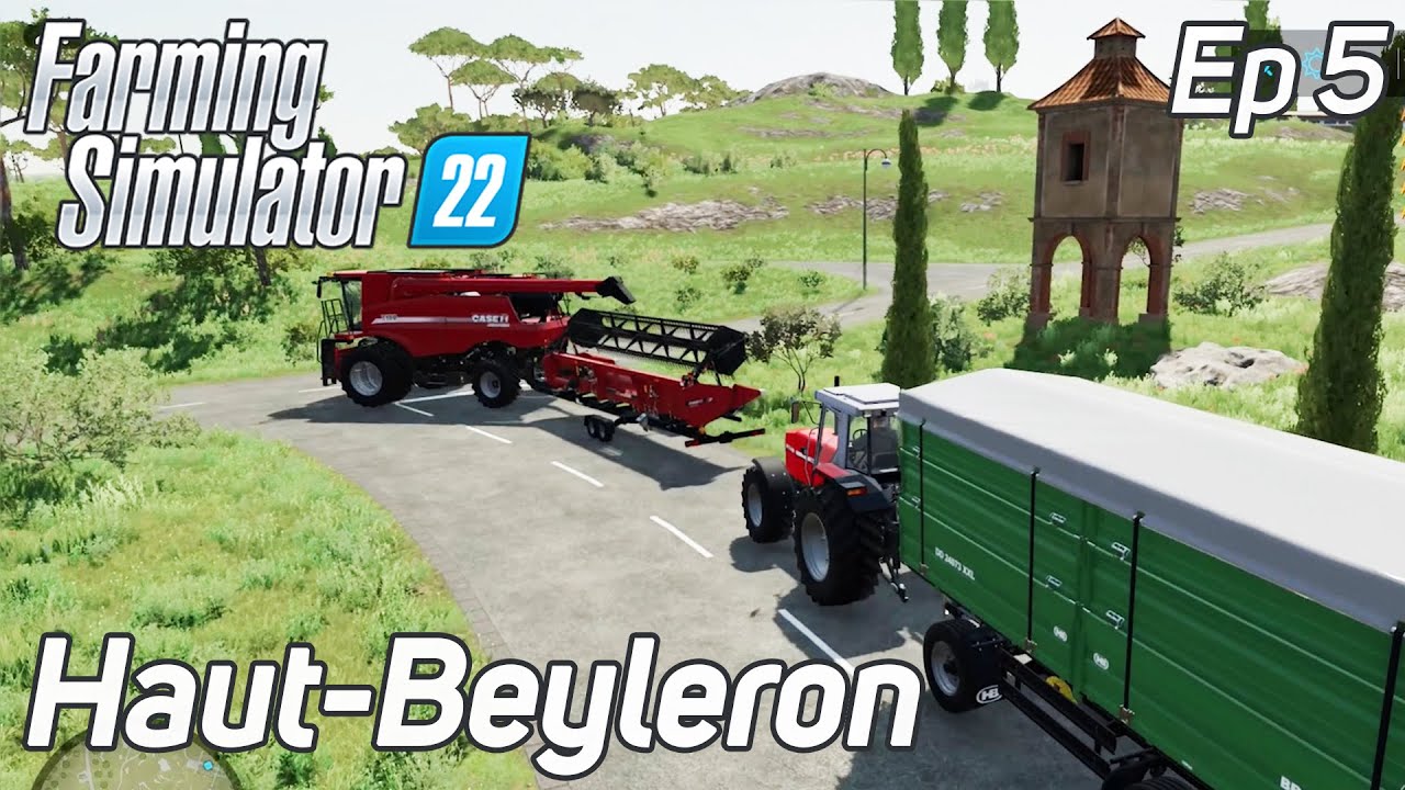 ⭐ Farming Simulator 22 ⭐FS22⭐ Haut-Beyleron ⭐ Oat Harvesting, Selling Stones & Liming ⭐ Ep 5