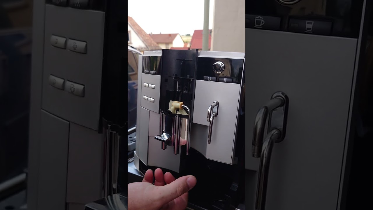 Jura Impressa S9 spouts removal for cleaning easy!