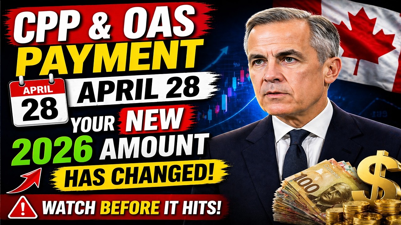 CPP & OAS Payment April 28 &mdash; Your NEW 2026 Amount Has Changed Watch Before It Hits! mp4