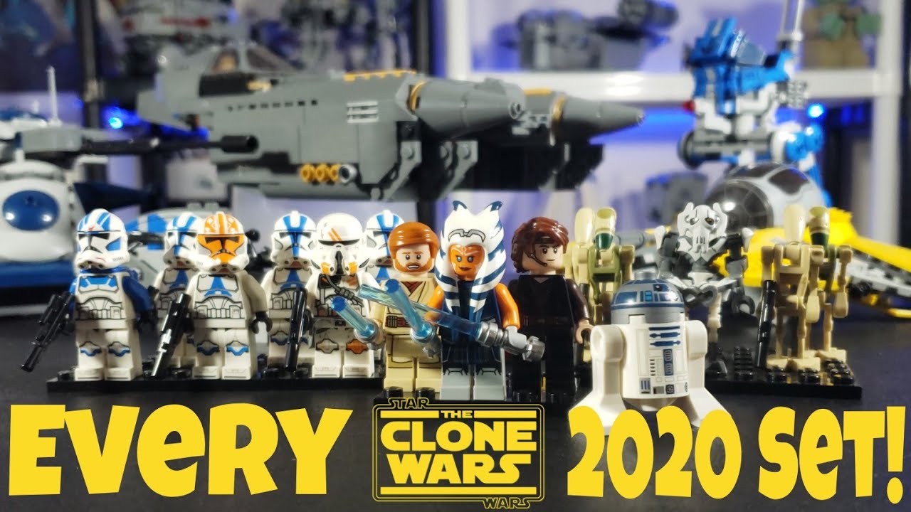 EVERY LEGO STAR WARS THE CLONE WARS SUMMER 2020 SET!