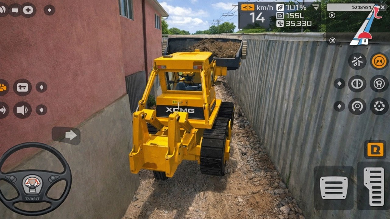 Komatsu D355A Gameplay | Bus Simulator Indonesia Heavy Equipment Mod | Realistic Android Simulator