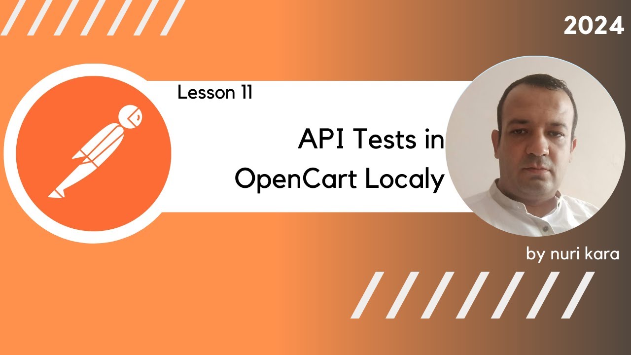Lesson 11 API Tests in OpenCart Localy