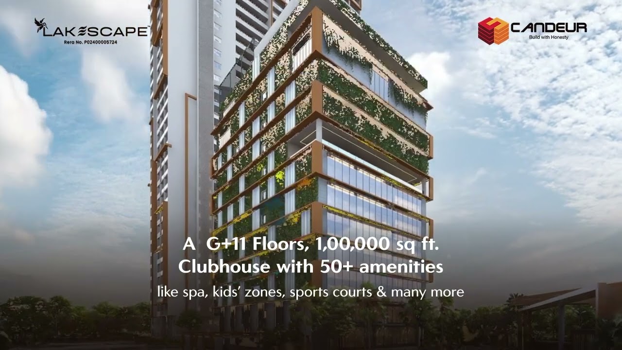 LakeScape by Candeur &ndash; Ultra Luxury Apartments in Kondapur, Hyderabad