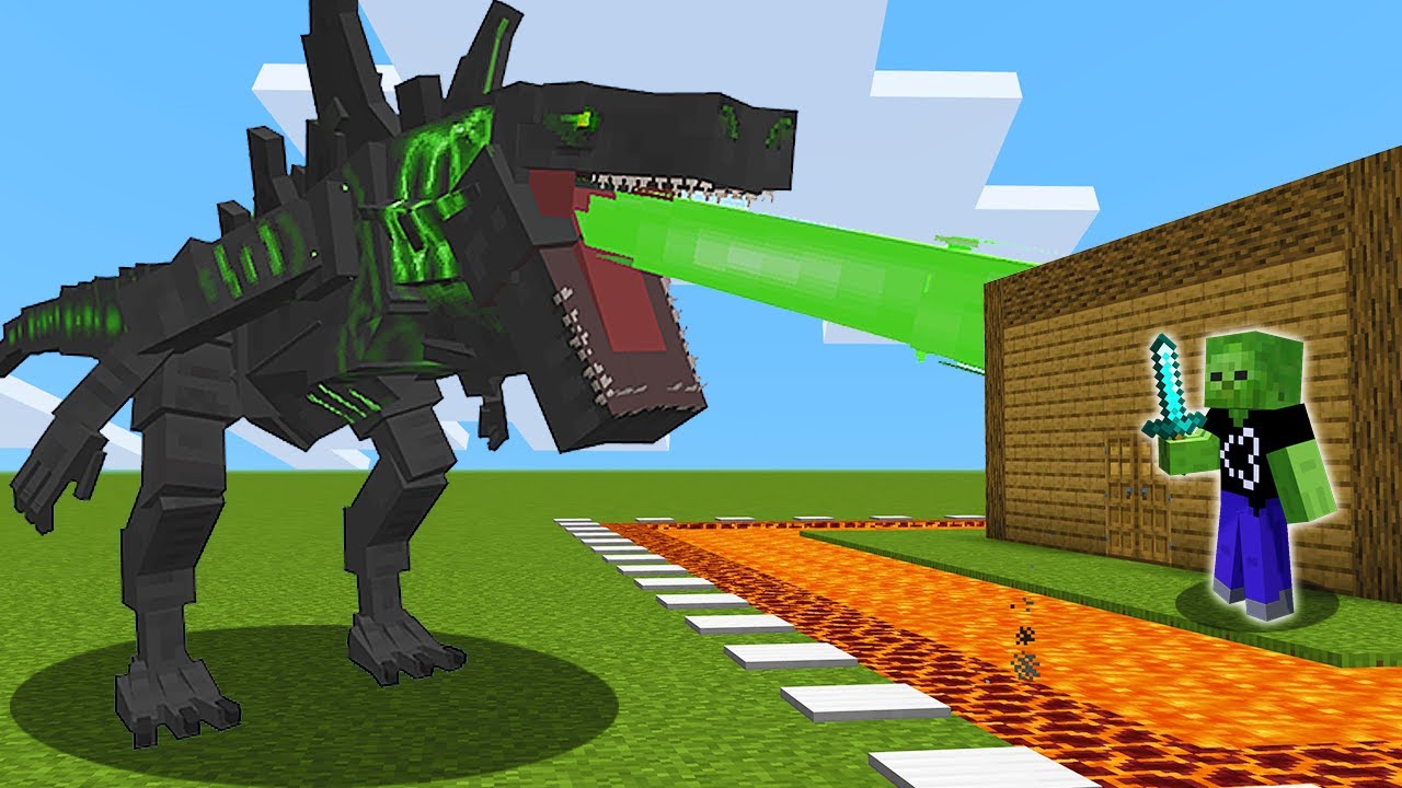 ZILLA против самого безопасного дома в Minecraft Pocket Edition