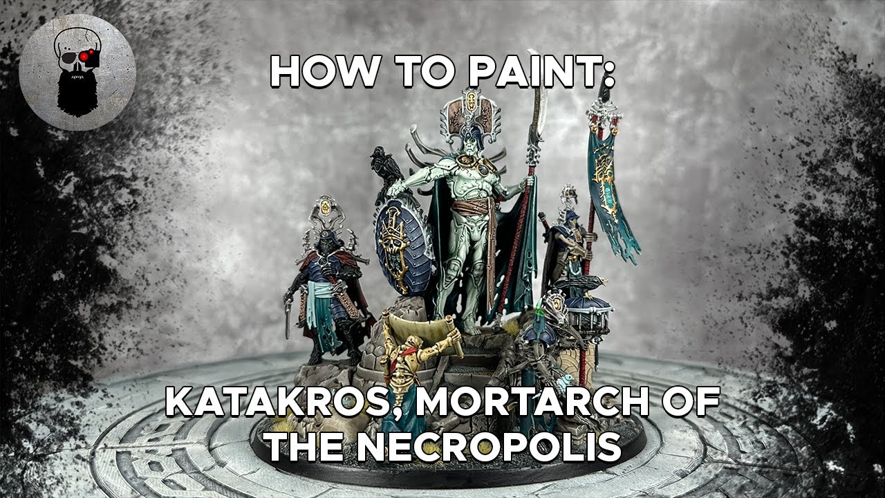 Contrast+ How to Paint: Katakros, Mortarch of the Necropolis