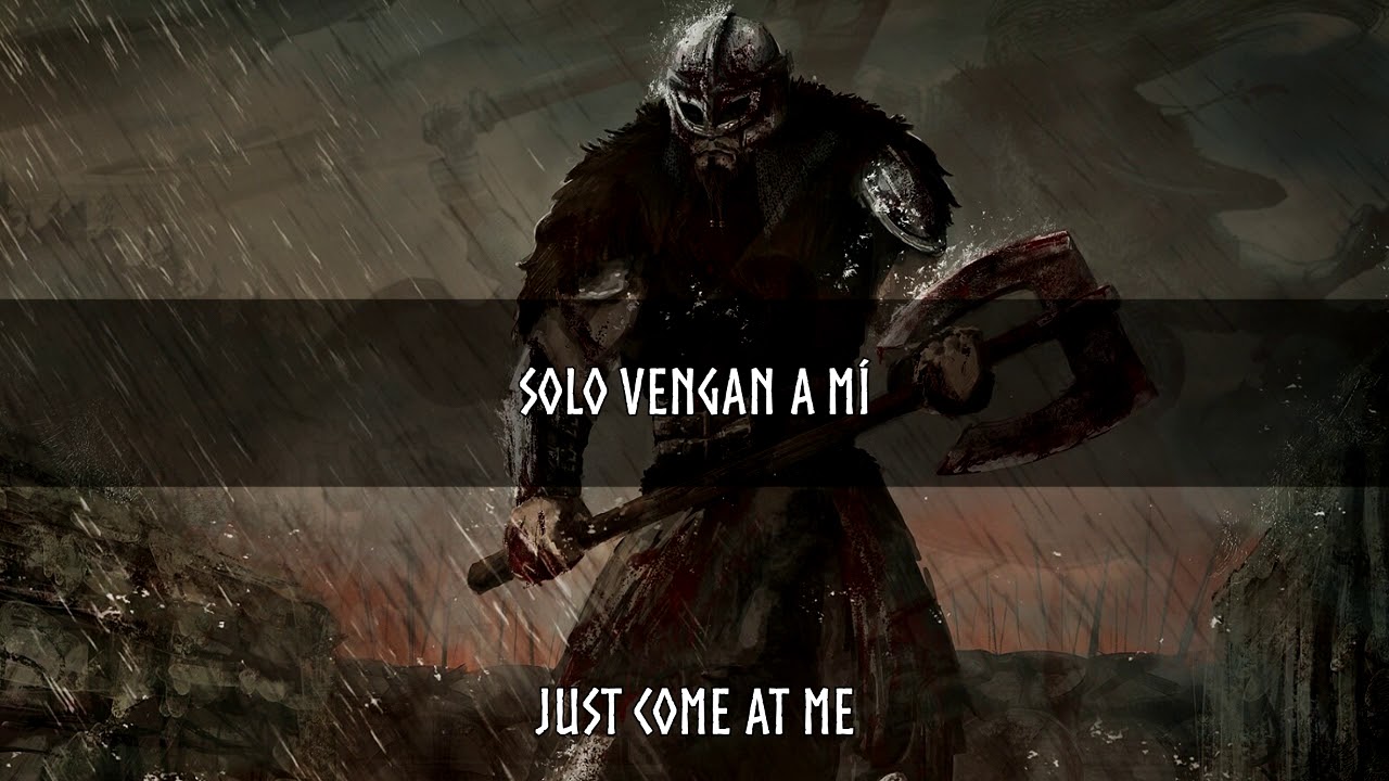 Amon Amarth - The Berserker at Stamford Bridge (Lyrics | Sub. Español)