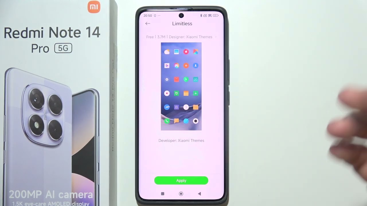 Redmi Note 14 Pro: How to Change Icons Shape