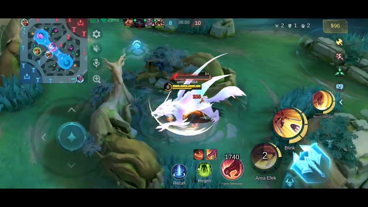 Belajar hero fanny vs AI | MLBB