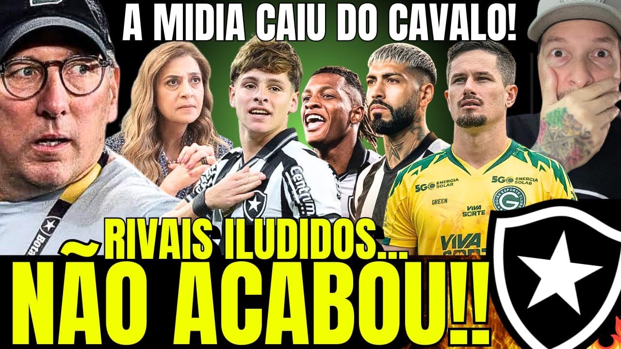 BOTAFOGO DRIBLA A CRISE, E TÁ MAIS VIVO QUE NUNCA! A MÍDIA ENLOUQUECEU… | JOHN TEXTOR MARCADO, E+ 