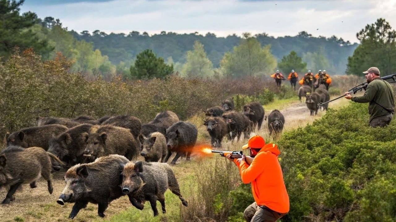 Săn Lợn Rừng Quy M&ocirc; Lớn - To&agrave;n Cảnh Cuộc Chiến Chống Lợn Rừng Tại Mỹ